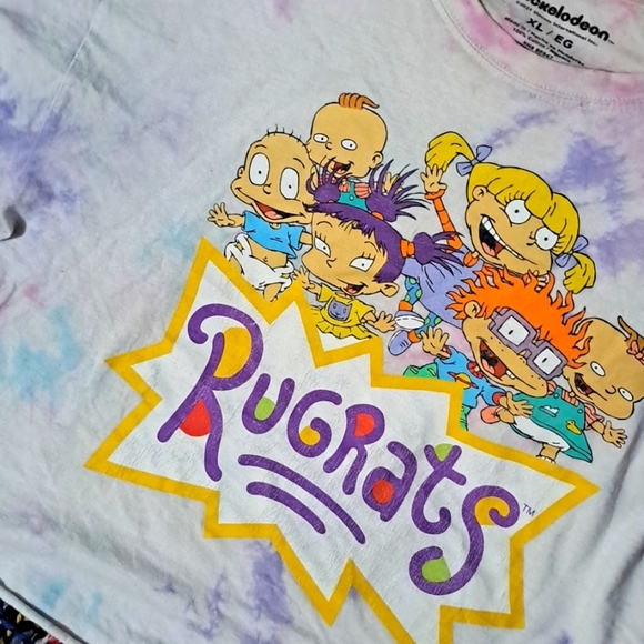 Nickelodeon Tops - Nickelodeon Rugrats croptop t-shirt in XL
